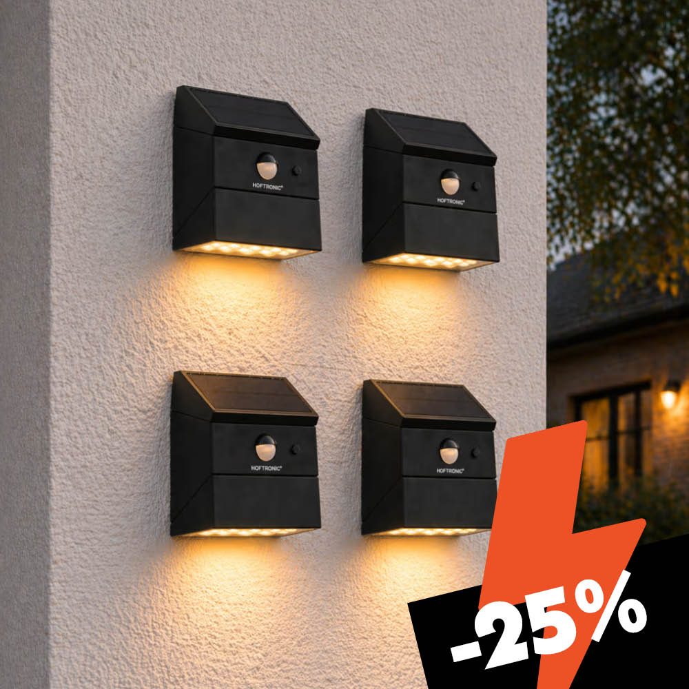 Set of 4 Cubos wall lights