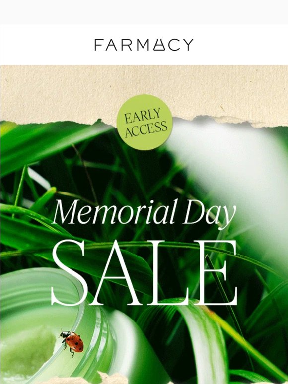 Your exclusive 30% off starts now