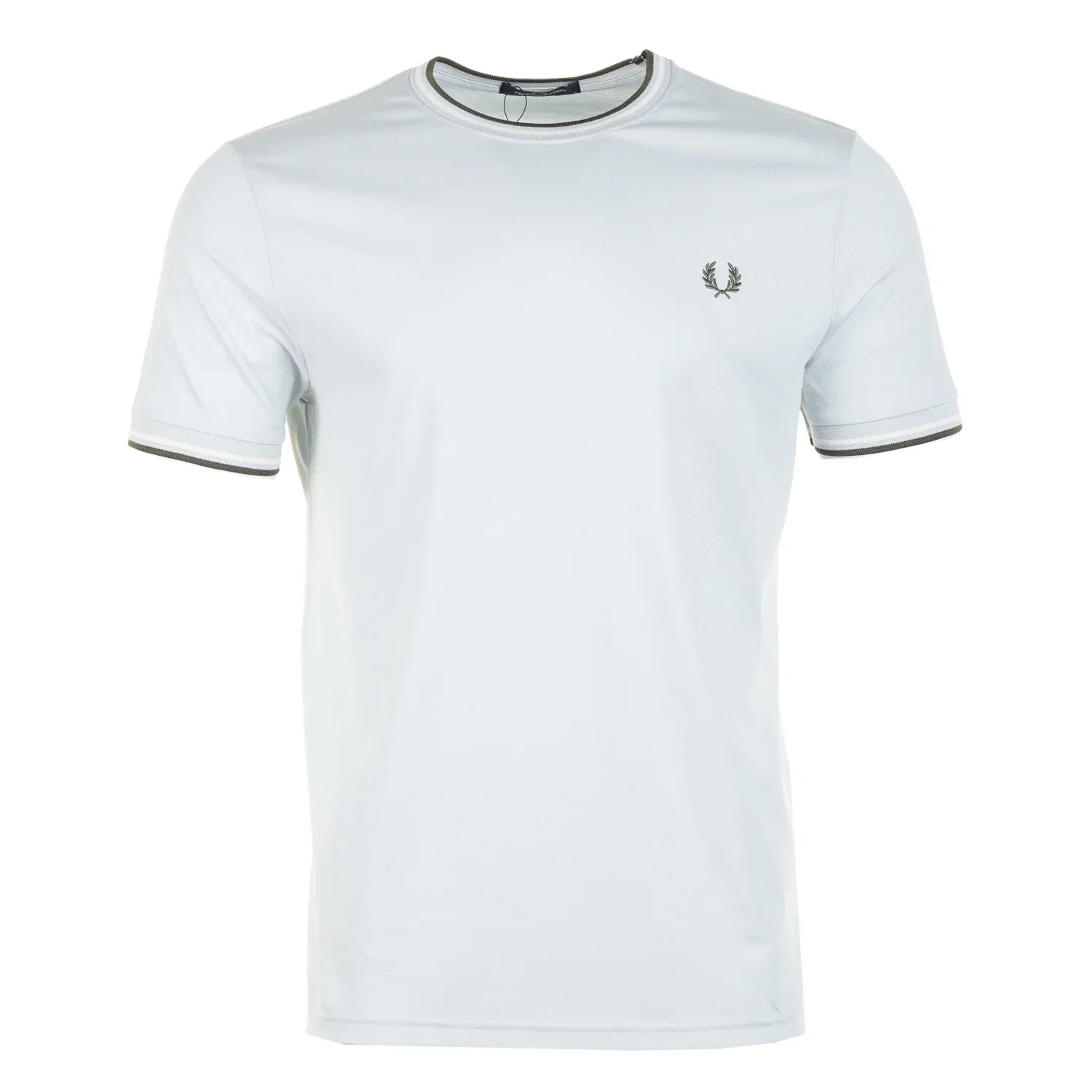 Image of FRED PERRY<BR>Twin Tipped T Shirt Dusk Blue