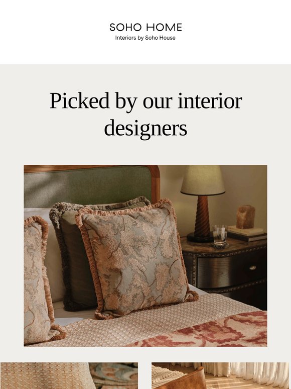 Our designers’ textiles edit