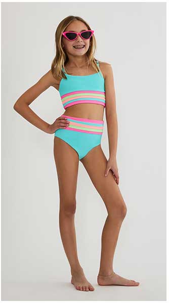 blue swim kids