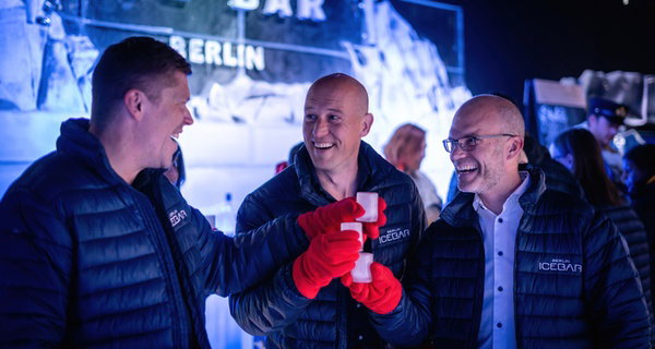 Ticket für die Ice Bar + 3 Drinks