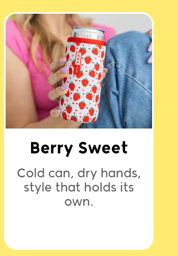 Berry Sweet CanSok sleeve