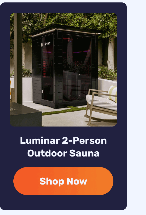 Luminar 2-Person Outdoor Sauna