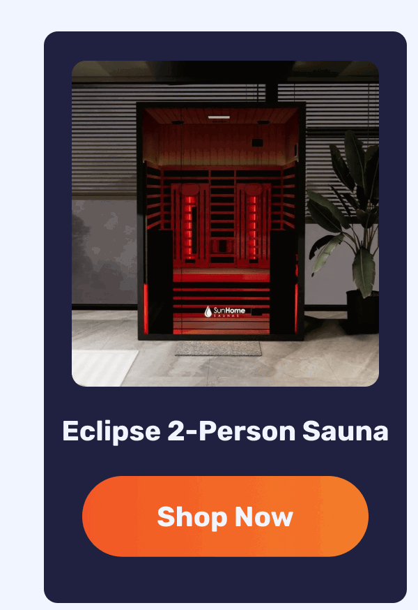 Eclipse 2-Person Sauna | Shop Now