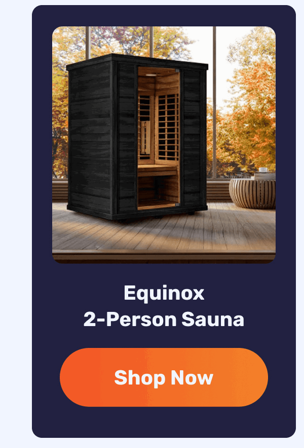 Equinox 2-Person Sauna | Shop Now