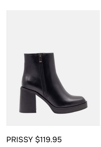 Prissy Ankle Boot Black