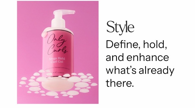 An oil infused, curl defining gel with long lasting strong hold.