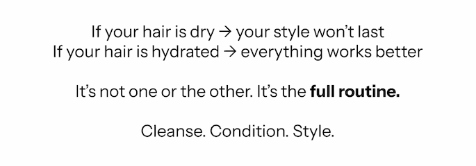 Cleanse. Condition. Style
