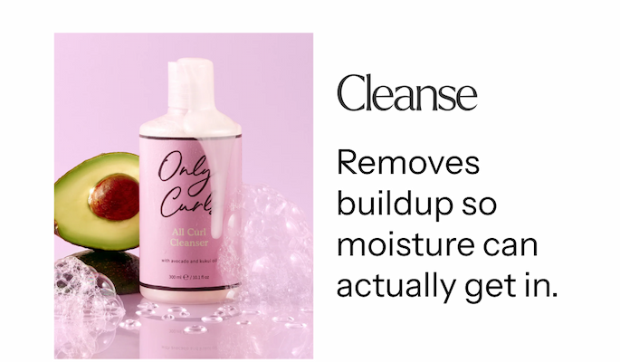 A sulfate-free, hydrating shampoo that is perfect for all curl types.