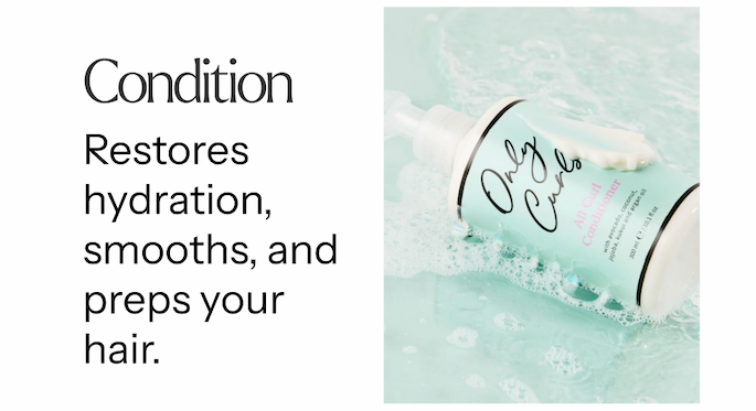 Perfect for all curl types, our conditioner detangles, adds shine and reduces frizz, leaving hair soft and ready for style.