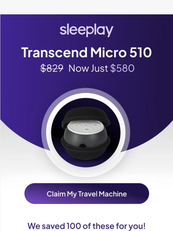Micro 510 at $580 🚨 Only First 100 Customers