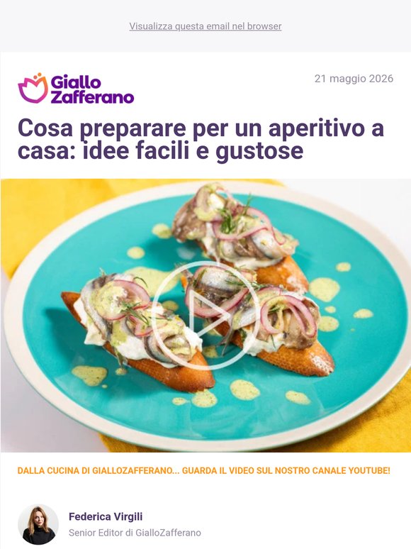 Aperitivo a casa?