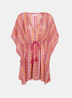 Crochet Mini Kaftan Multi