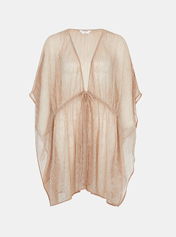 Shimmer Mini Kaftan Gold