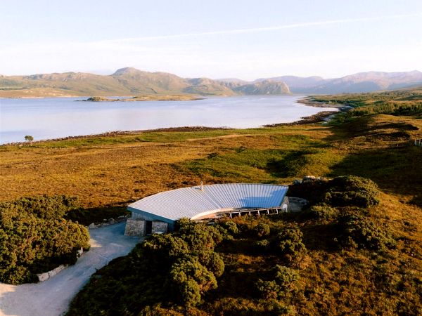 Remote cabins on the NW coast of Scotland