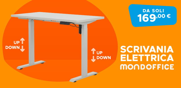 Scrivania Elettrica Mondoffice da soli 169 euro 