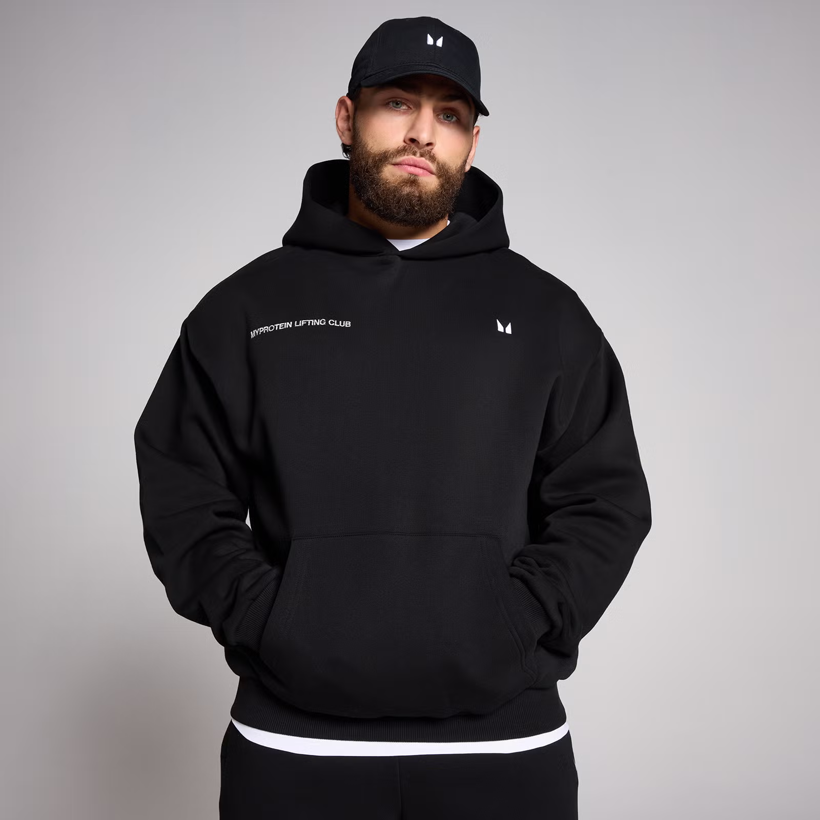 MP Men's Origin Lift Club Oversized Graphic Hoodie