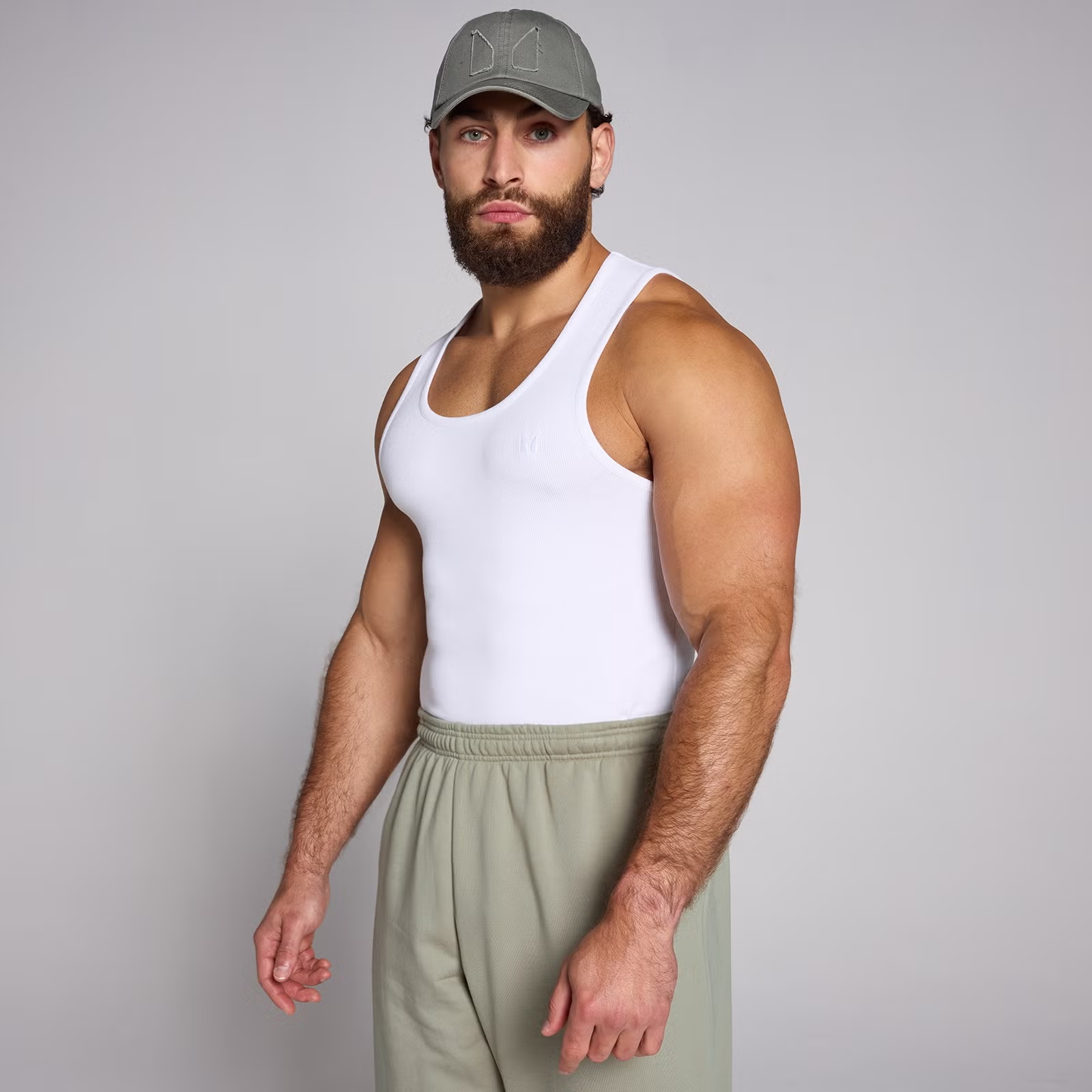 MP Men's Lift Ribbed Muscle Fit Tank