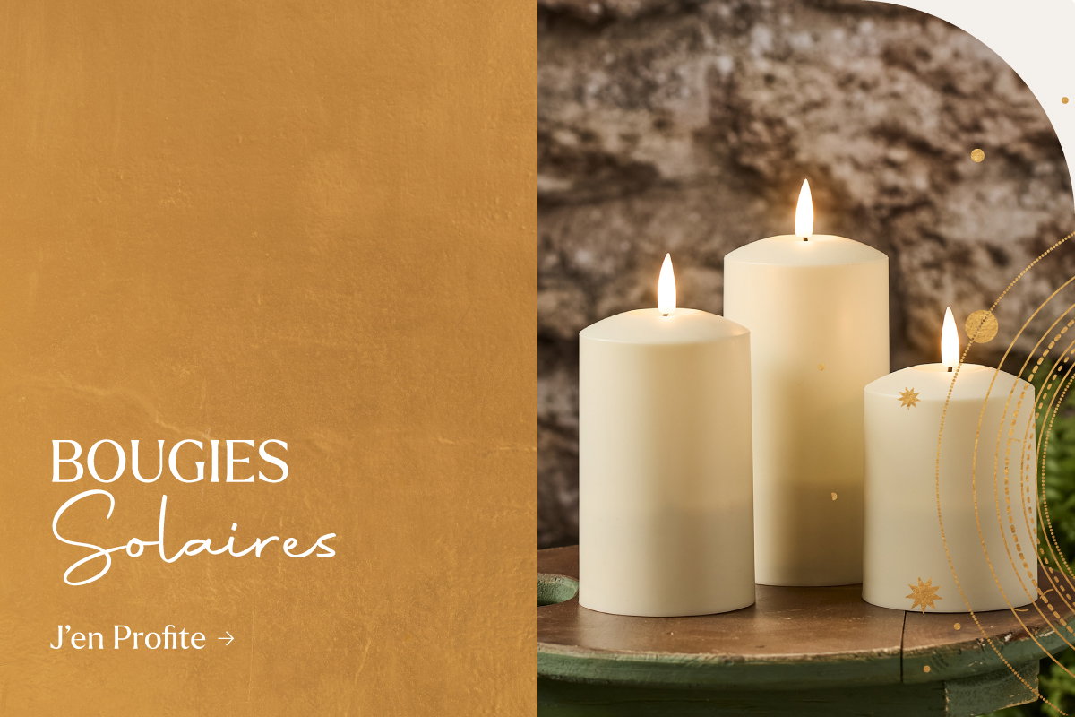 Bougies solaires à -25%