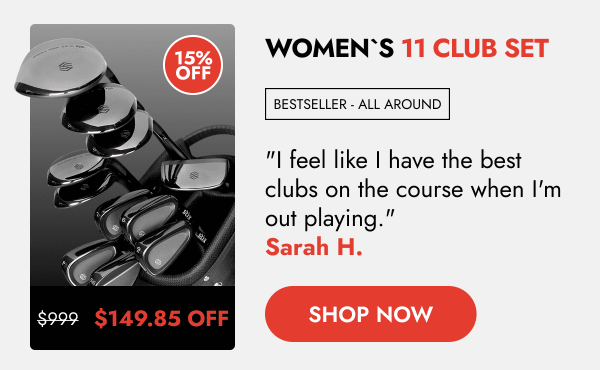 Women's 11 Club Set