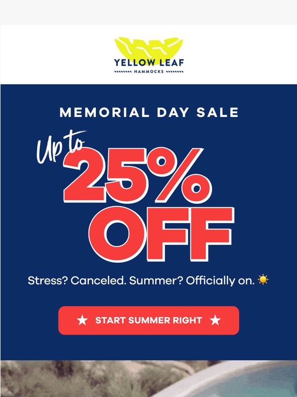 Save Up to 25% on Your Summer Setup 😎