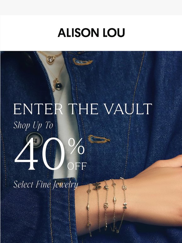 THE VAULT IS OPEN