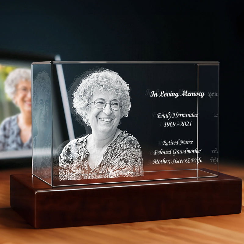 Memorial Rectangle Crystal