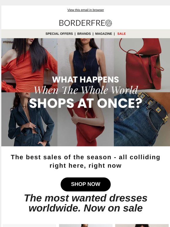 You're invited: to May's biggest shopping weekend 👡