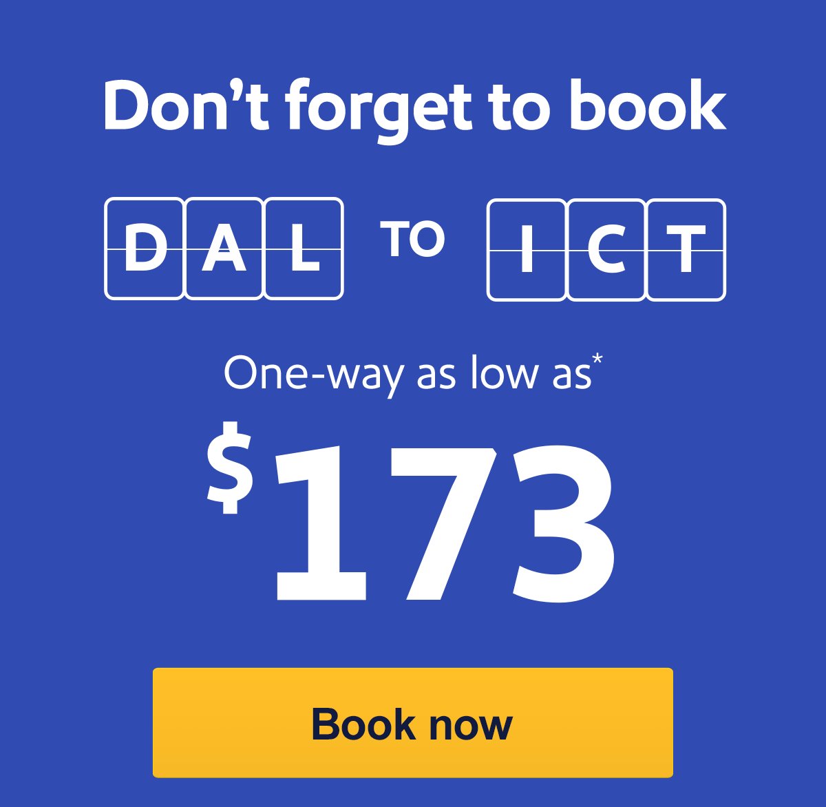 Don't forget to book your trip.