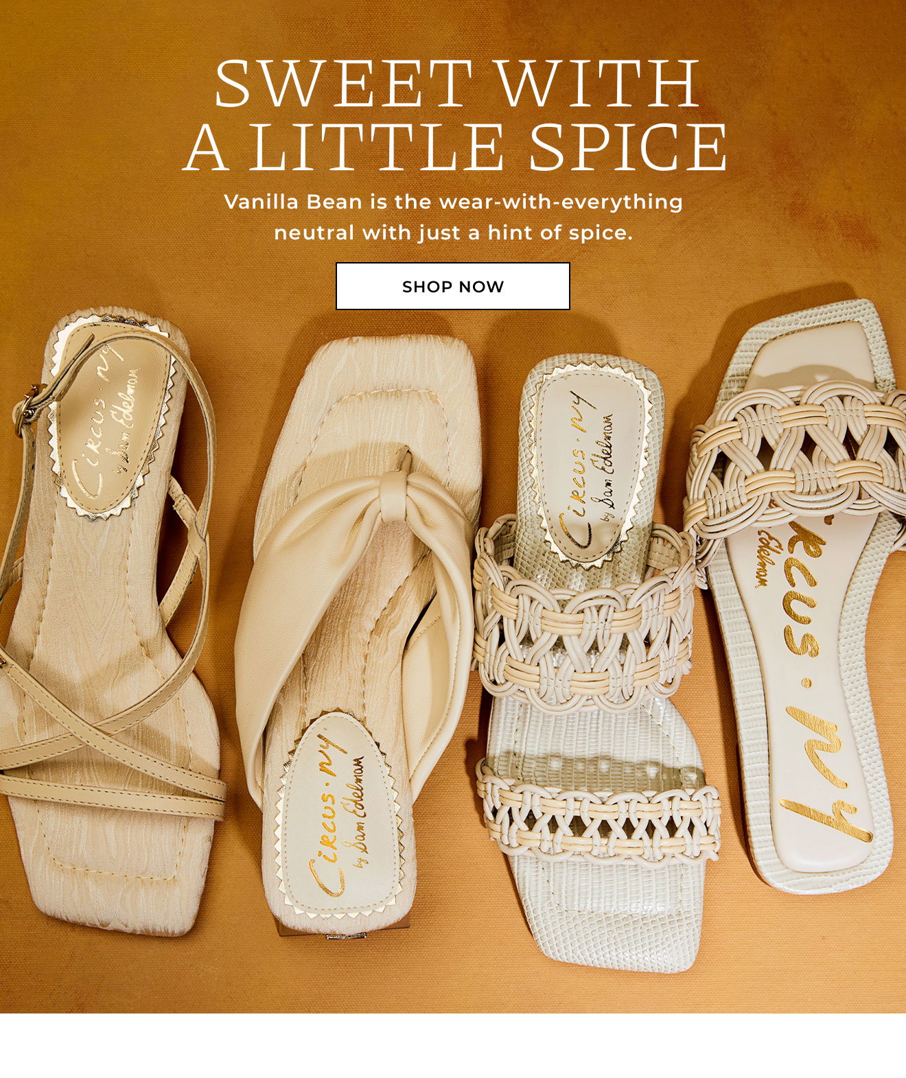 SWEET WITH A LITTLE SPICE | Vanilla Bean is the wear-with-everything neutral with just a hint of spice. | Shop Now