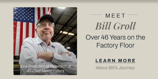 Meet Bill Groll - over 46 years on the factory floor