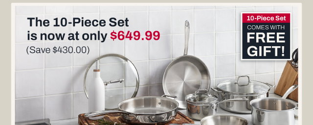 D3 Everyday 10 piece set comes with free gift