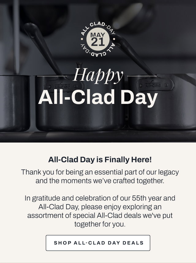 Shop All-Clad Day Deals