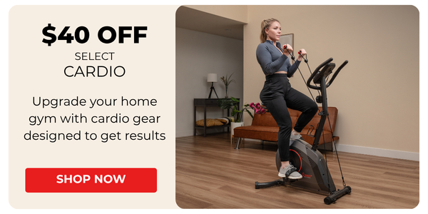$40 off select cardio