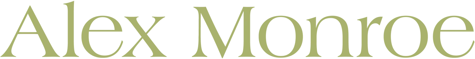 Alex Monroe Logo