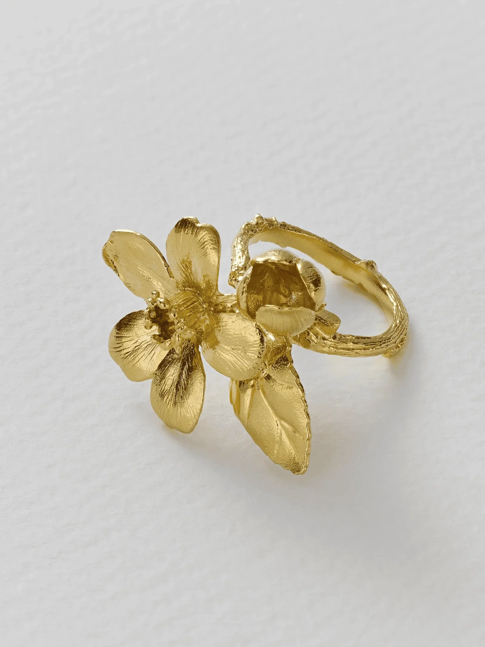 Apple Blossom Cocktail Ring