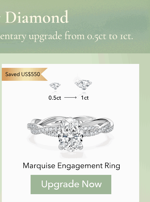 Lab Grown Eternal Twisted Engagement Ring