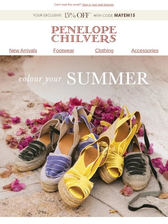 A Pop of Colour for Summer
