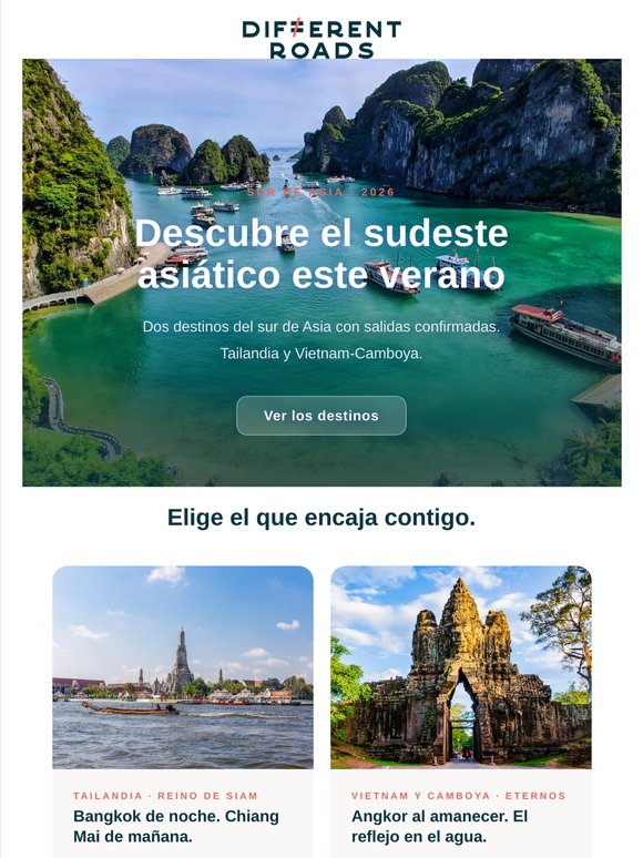 Descubre el sur de Asia este verano