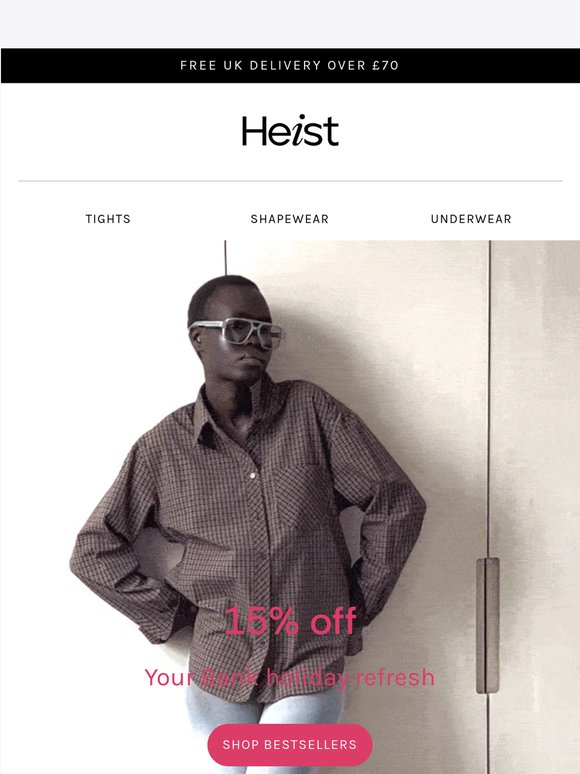 15% OFF SITEWIDE