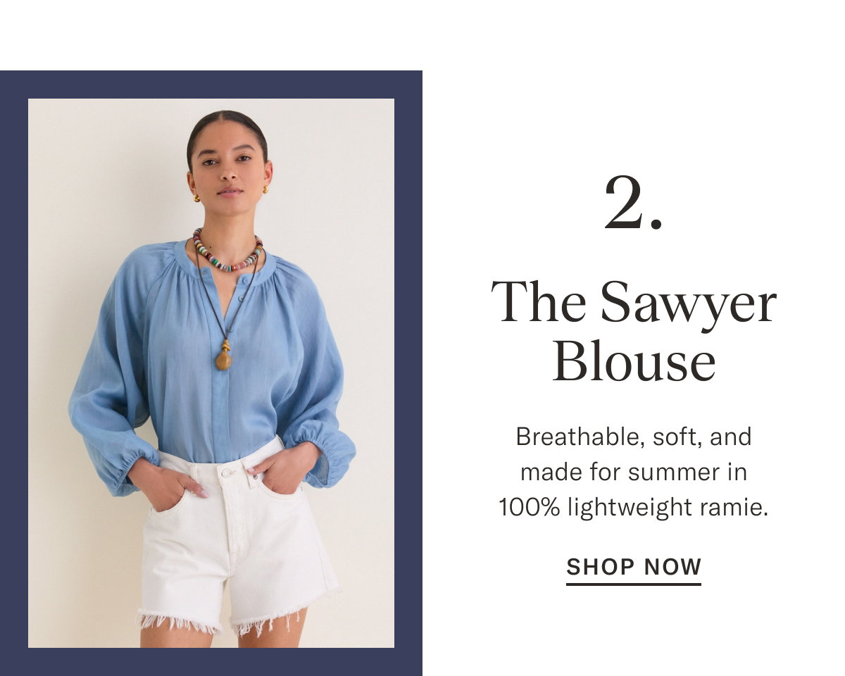 The Sawyer Blouse