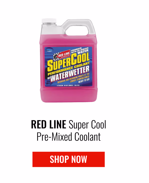 RED LINE SUPER COOL PRE-MIXED COOLANT | SHOP NOW