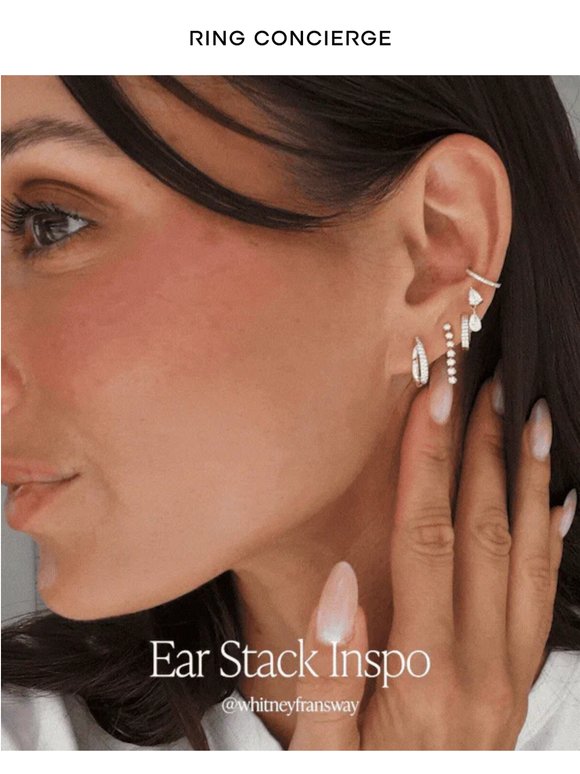 Copy @whitneyfransway’s ear stack