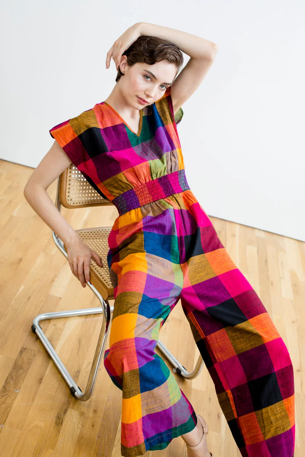 Image of MARIE CINCH JUMPER | MULTI CHEX