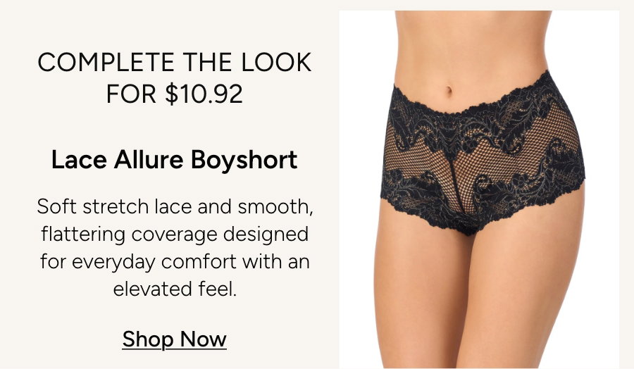 Lace Allure Boyshort