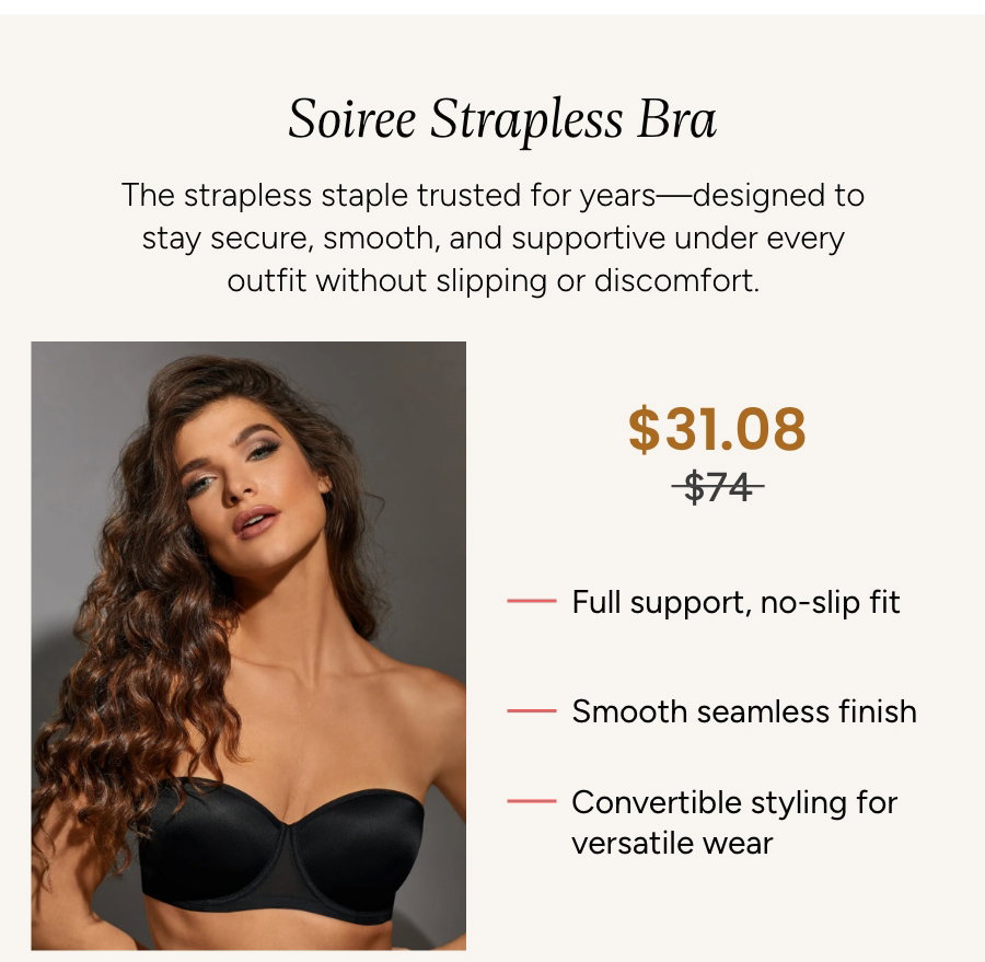 Soiree Strapless Bra