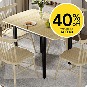 40% off with code TAKE40