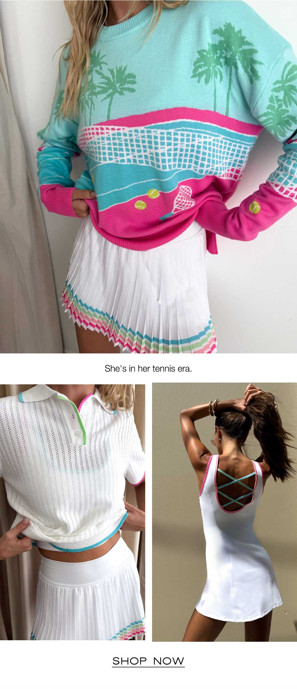 Tennis Sweater