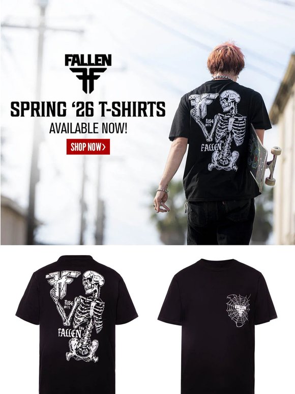 Spring Apparel Available Now! 🕸️